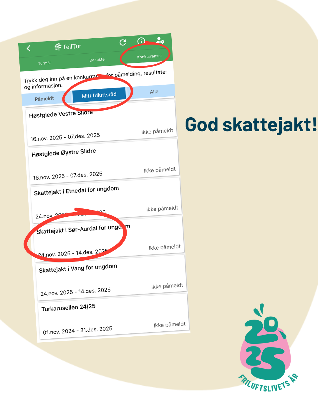 Mitt friluftsrÄd - Klikk for stort bilde